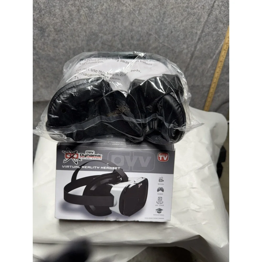 AS SEEN ON TV! DYNAMIC VIRTUAL VIEWER Virtual Reality 3D Glasses Headset 4 Phone
